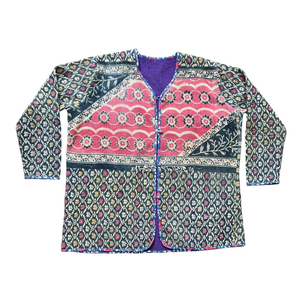 Reversible Kantha Jacket